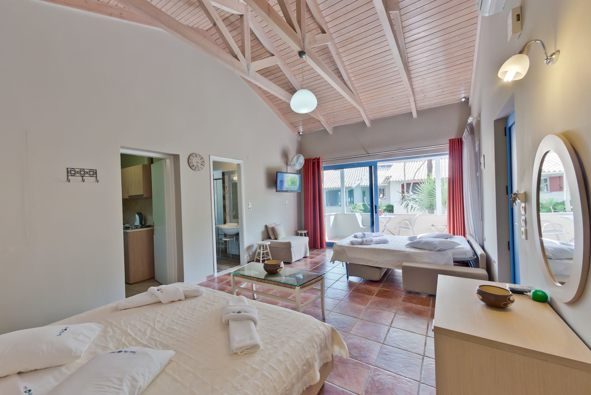 Rouda Bay Beach Hotel Mikros Gialos Eksteriør bilde