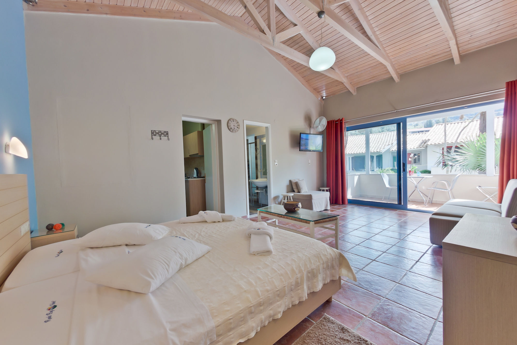 Rouda Bay Beach Hotel Mikros Gialos Eksteriør bilde