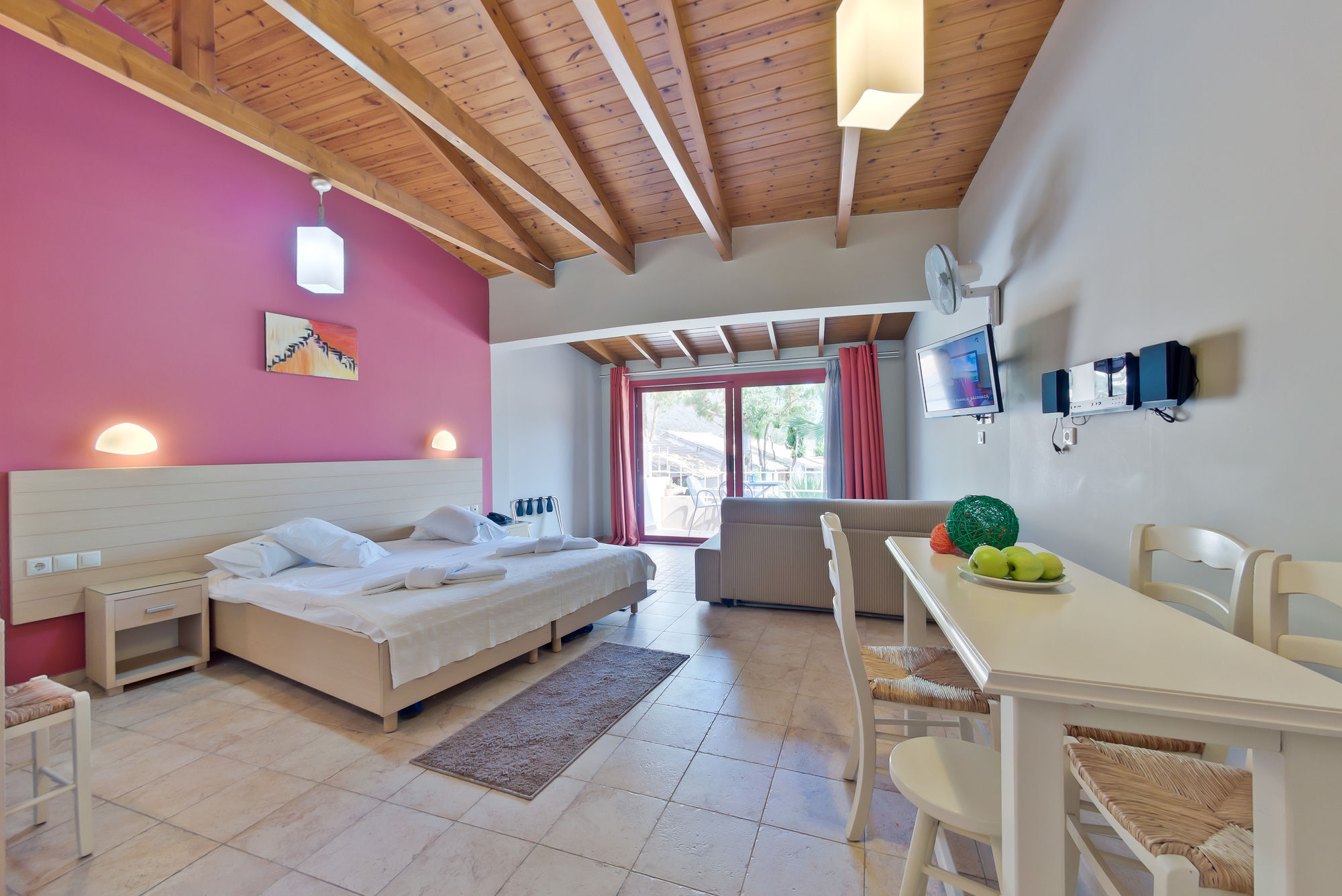 Rouda Bay Beach Hotel Mikros Gialos Eksteriør bilde